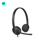 Logitech H340 USB Computer Headset with Noise-Cancelling Mic