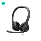 Logitech H390 USB Computer Headset with Noise-Cancelling Mic