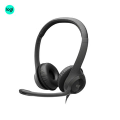 Logitech H390 USB Computer Headset with Noise-Cancelling Mic