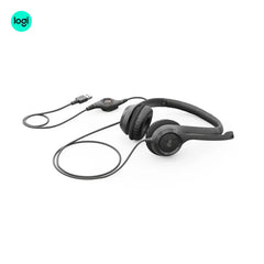 Logitech H390 USB Computer Headset with Noise-Cancelling Mic