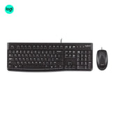 Logitech MK120 Corded USB Keyboard & Mouse Combo