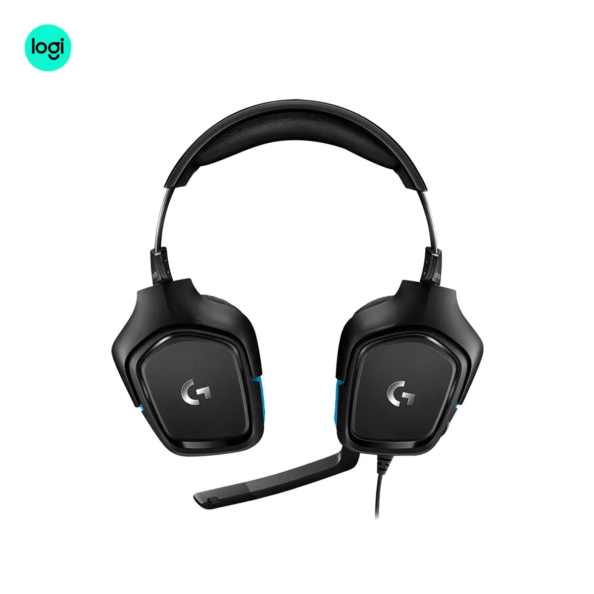 Logitech G431 7.1 Surround Sound Gaming Headset - Wired