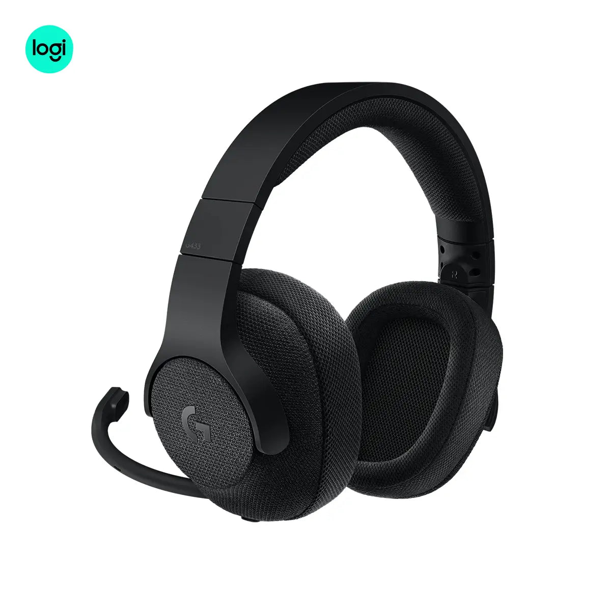 Logitech G433 7.1 Surround Sound Gaming Headset - Wired