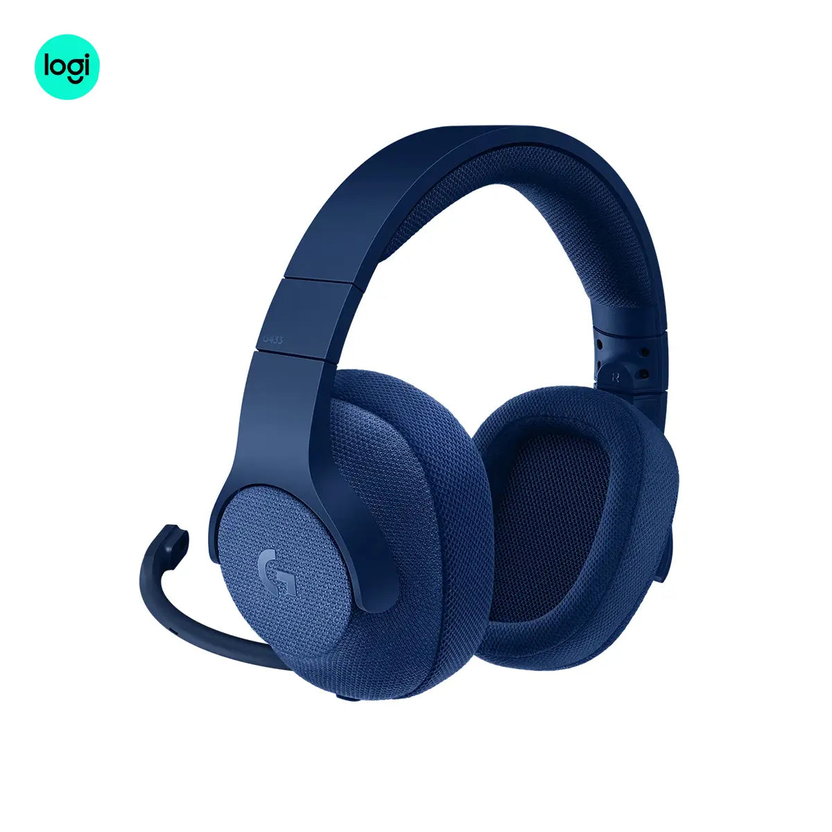 Logitech G433 7.1 Surround Sound Gaming Headset - Wired