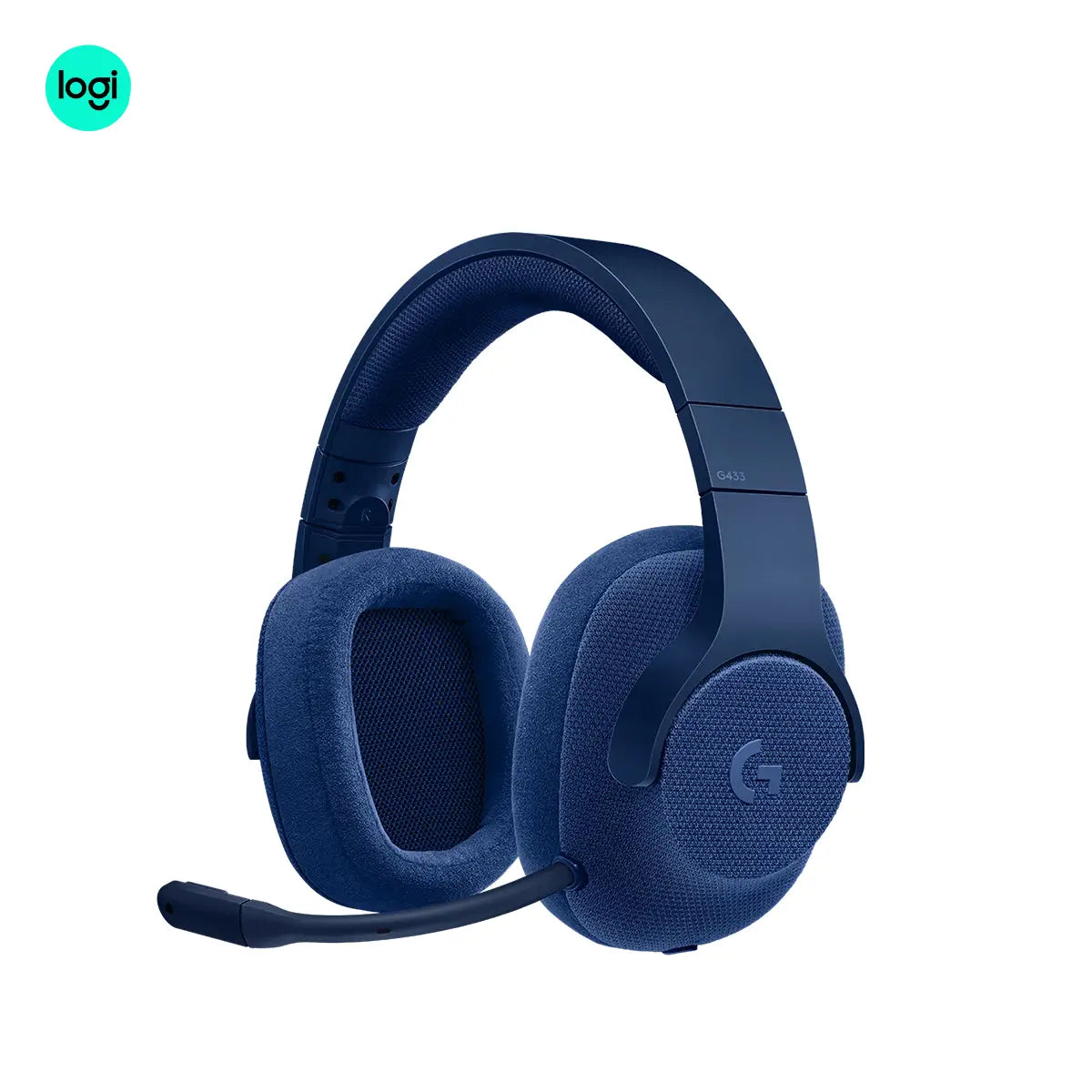 Logitech G433 7.1 Surround Sound Gaming Headset - Wired
