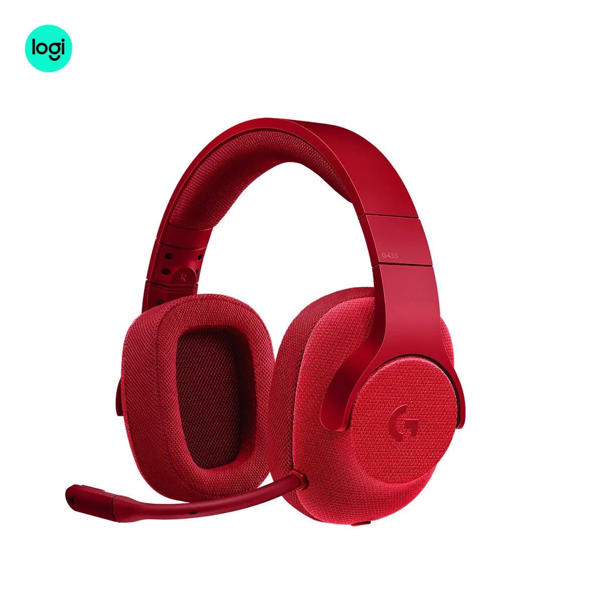 Logitech G433 7.1 Surround Sound Gaming Headset - Wired