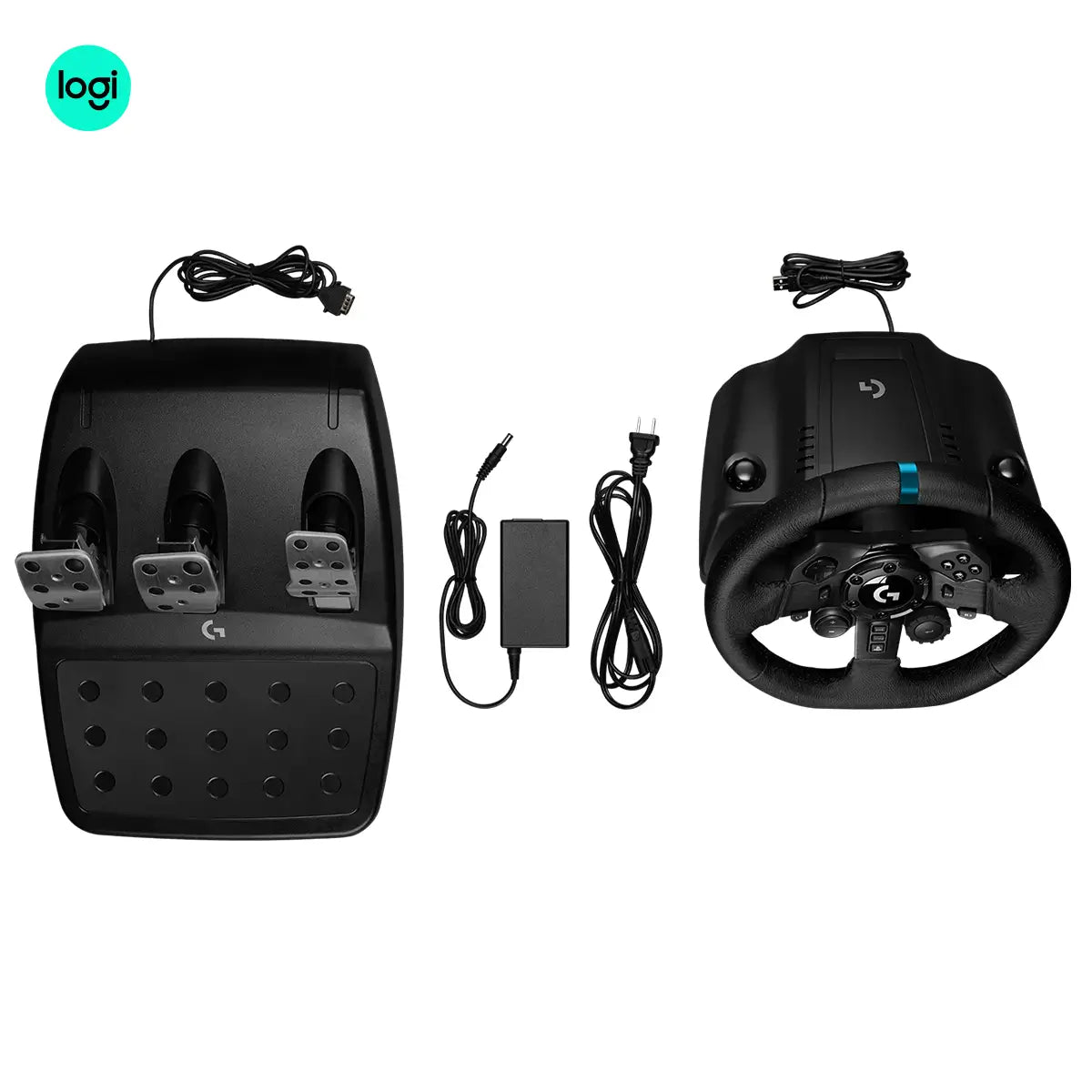 Logitech G923 Steering Wheel & Pedals TRUEFORCE Racing System