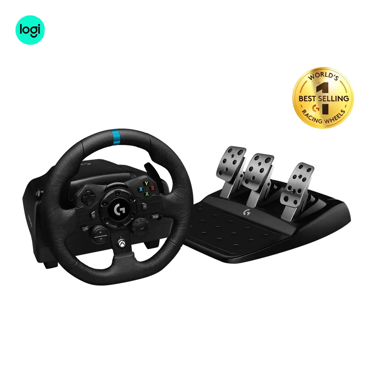 Logitech G923 Steering Wheel & Pedals TRUEFORCE Racing System