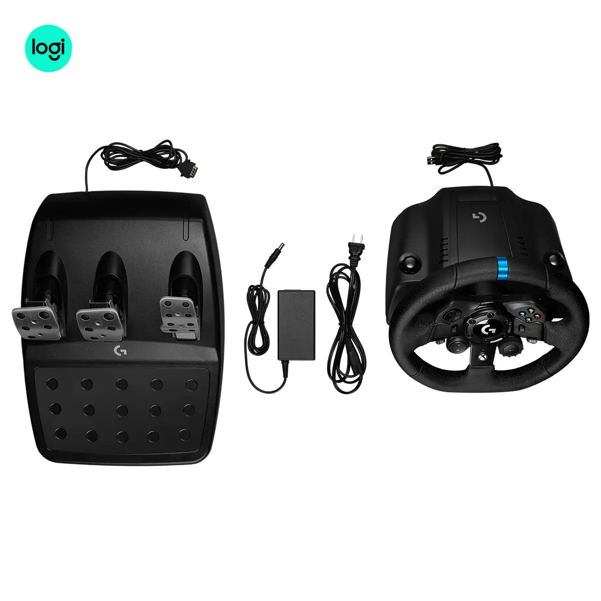 Logitech G923 Steering Wheel & Pedals TRUEFORCE Racing System