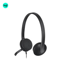 Logitech H340 USB Computer Headset with Noise-Cancelling Mic
