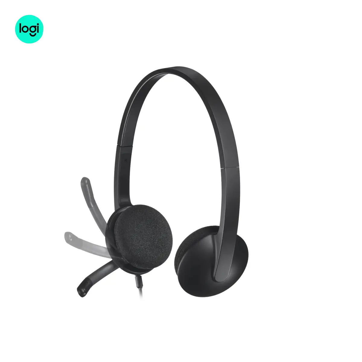 Logitech H340 USB Computer Headset with Noise-Cancelling Mic