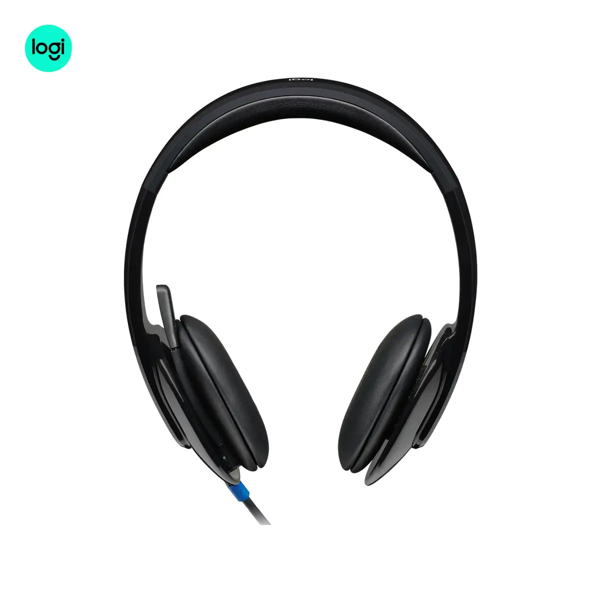 Logitech H540 USB Computer Headset with Noise-Cancelling Mic