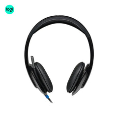 Logitech H540 USB Computer Headset with Noise-Cancelling Mic