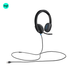 Logitech H540 USB Computer Headset with Noise-Cancelling Mic