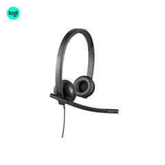 Logitech H570e Business Headset with Noise-Cancelling Mic