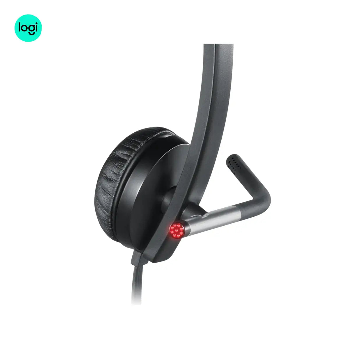 Logitech H650e Business Headset with Noise-Cancelling Mic