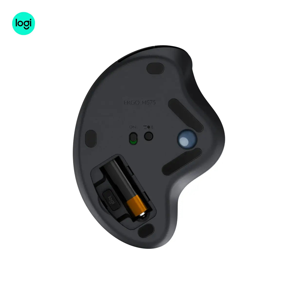 Logitech M575 ERGO Thumb-Operated Wireless Trackball Mouse