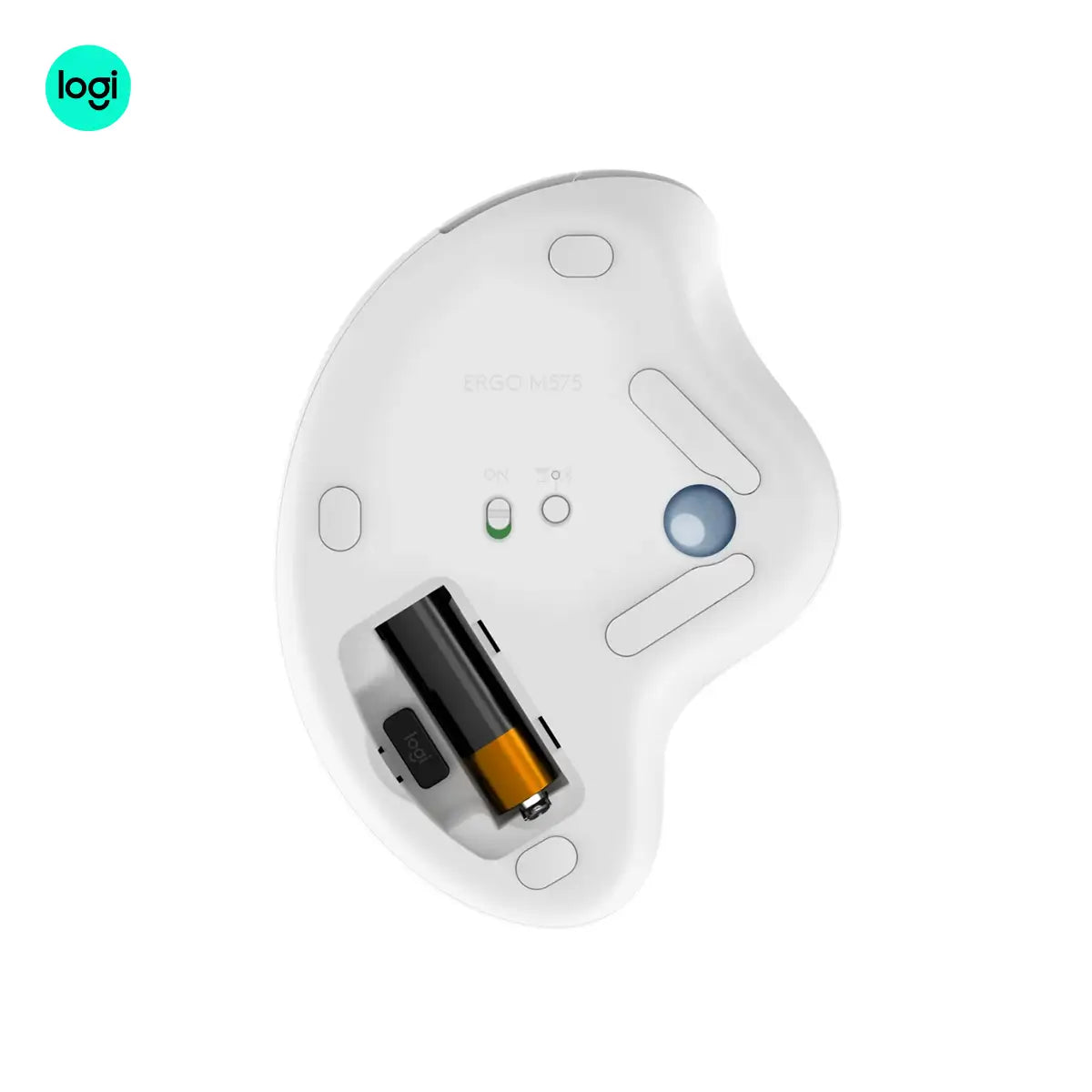 Logitech M575 ERGO Thumb-Operated Wireless Trackball Mouse