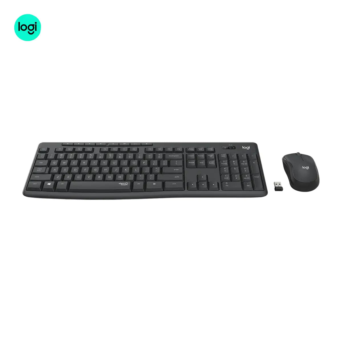 Logitech MK295 Silent Wireless Keyboard & Mouse Combo