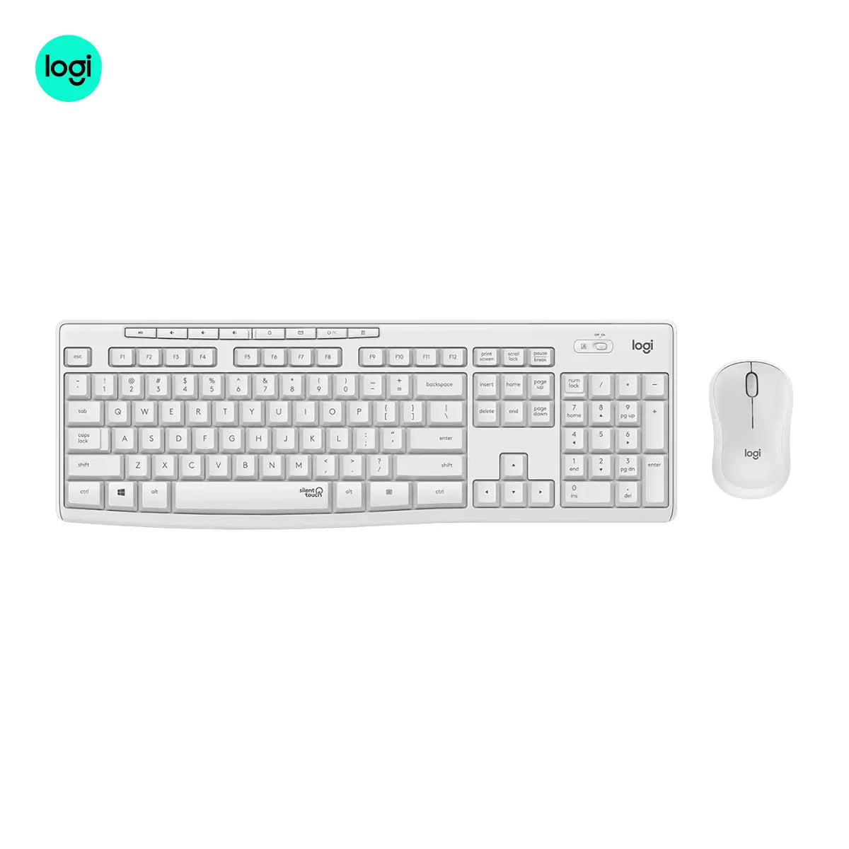 Logitech MK295 Silent Wireless Keyboard & Mouse Combo