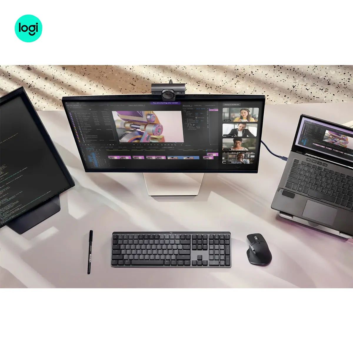 Logitech MX BRIO 4K Ultra HD Streaming Webcam
