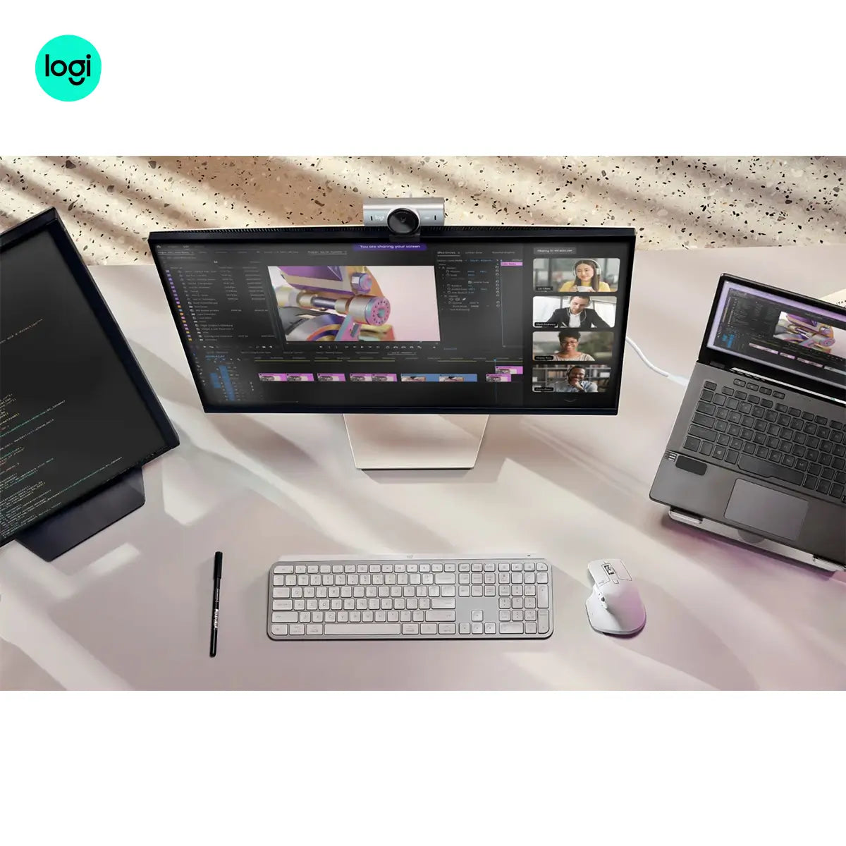 Logitech MX BRIO 4K Ultra HD Streaming Webcam